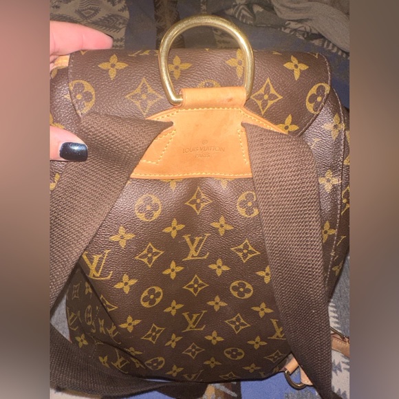 Louis Vuitton Montsouris GM Backpack in Monogram Canvas AUTHENTIC - Picture 2 of 10